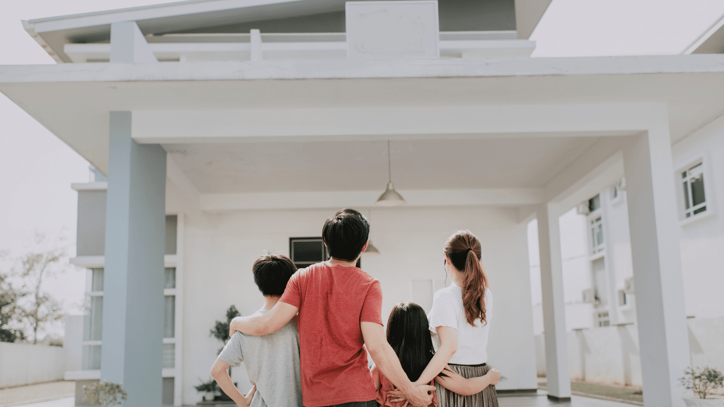 A family got approved for a home loan in Florida
