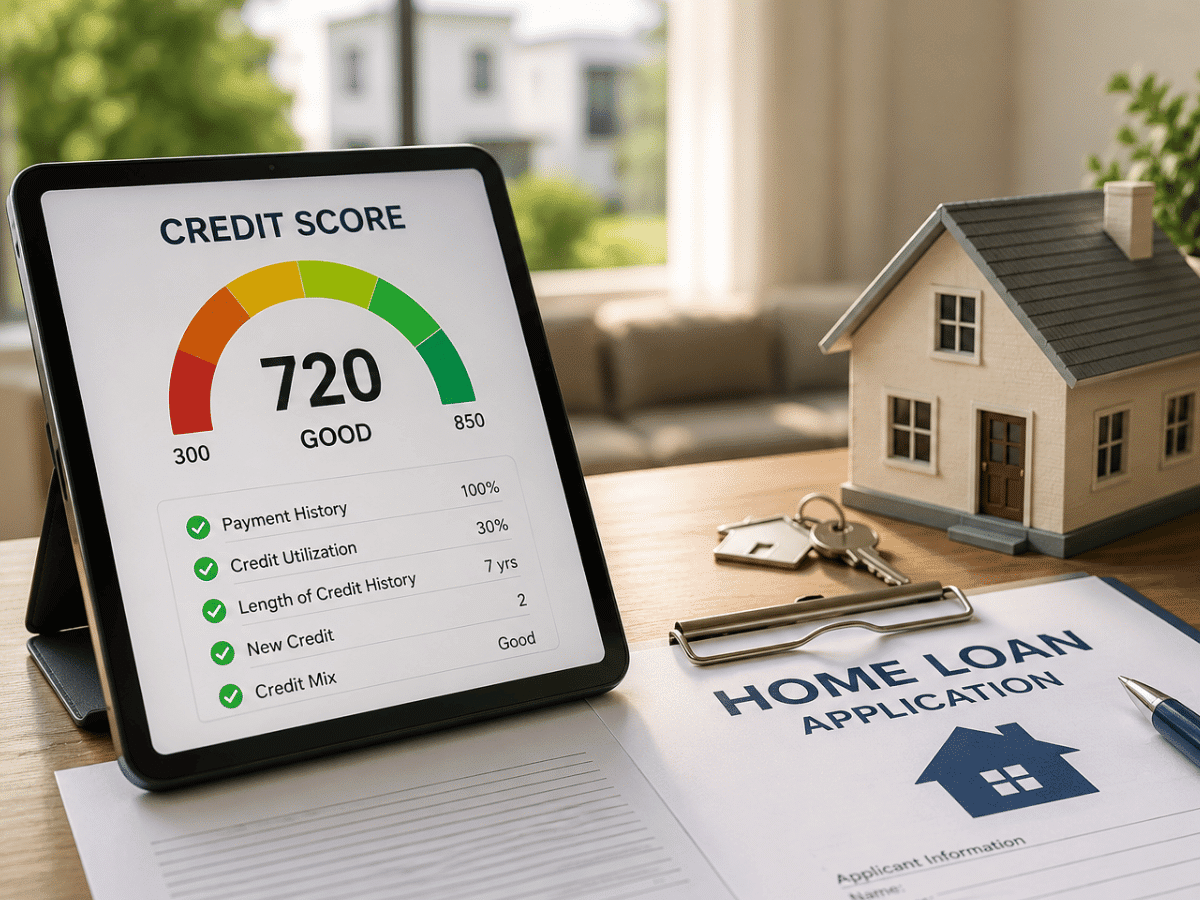 home loan credit score